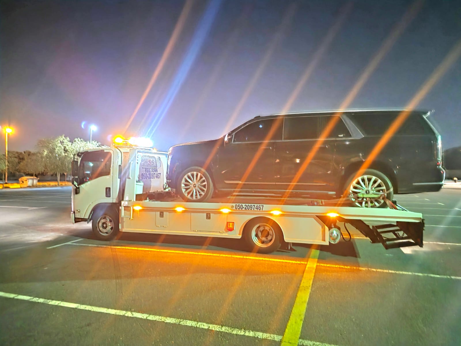 Highway car recovery Dubai — Sheikh Zayed Road assistance
