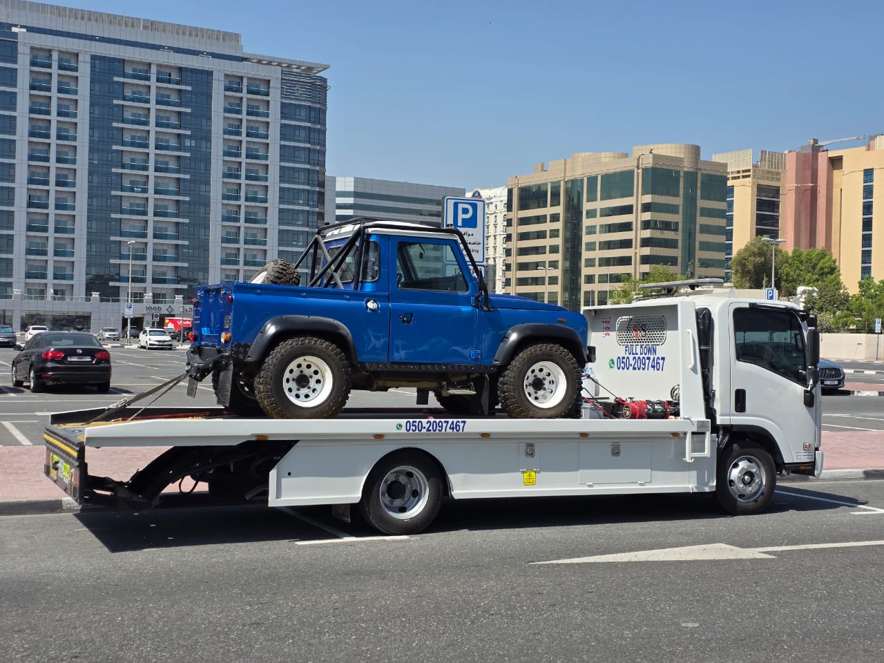 Car recovery Dubai — residential community service