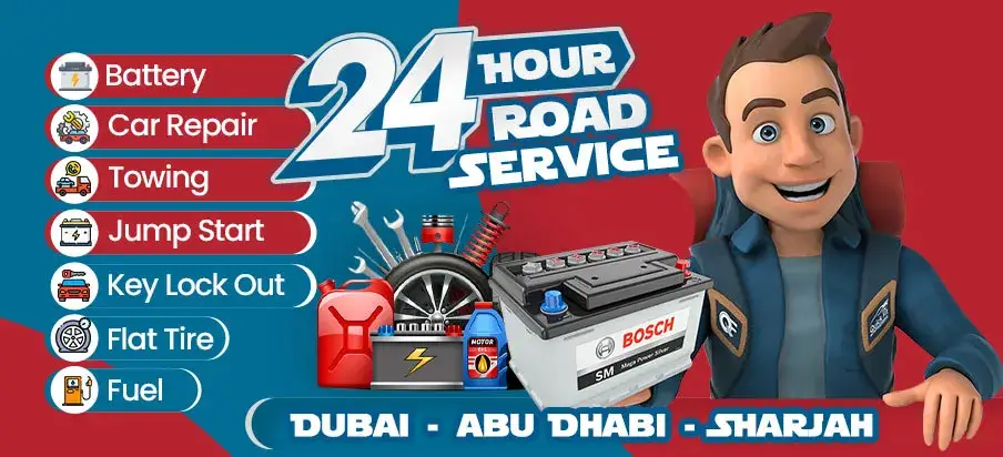 24 hour road service